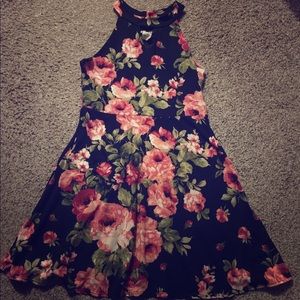 Adorable floral skater dress 14/16